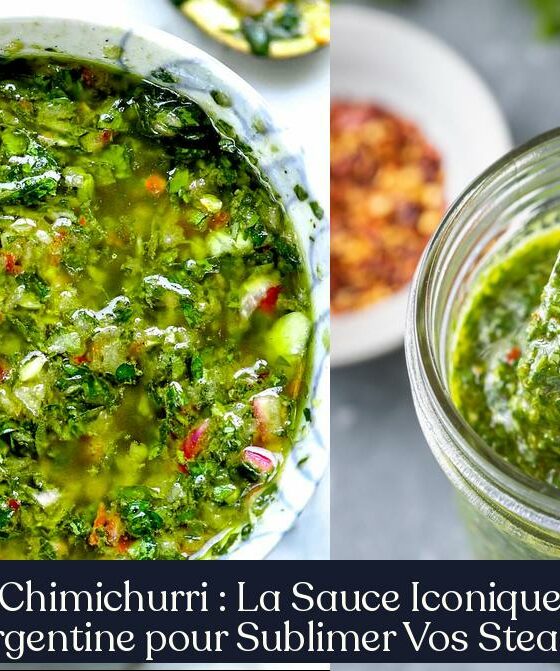 Chimichurri : La Sauce Iconique Argentine pour Sublimer Vos Steaks