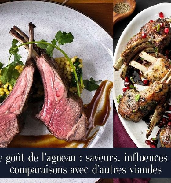 Le goût de l'agneau : saveurs, influences et comparaisons avec d'autres viandes