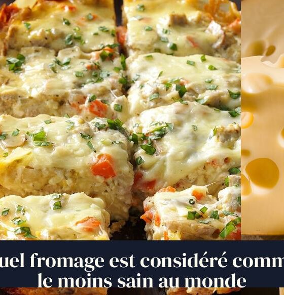 Quel fromage est considéré comme le moins sain au monde