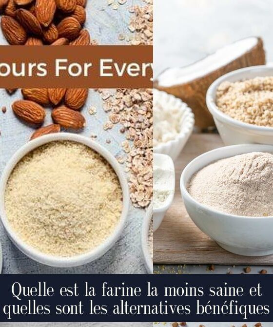 Quelle est la farine la moins saine et quelles sont les alternatives bénéfiques