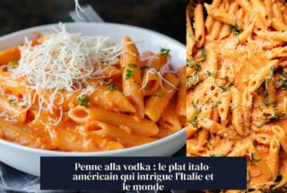Penne alla vodka : le plat italo-américain qui intrigue l'Italie et le monde