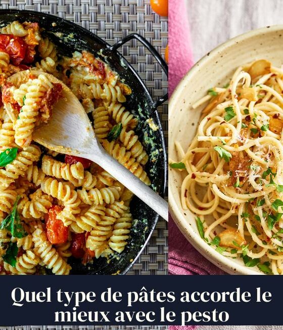 Quel type de pâtes accorde le mieux avec le pesto