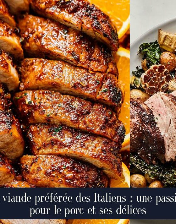 La viande préférée des Italiens : une passion pour le porc et ses délices