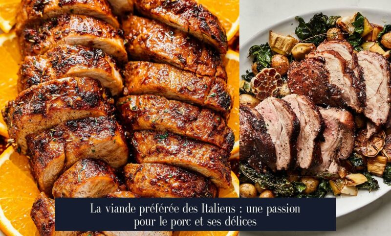 La viande préférée des Italiens : une passion pour le porc et ses délices