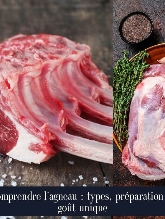 Comprendre l'agneau : types, préparation et goût unique
