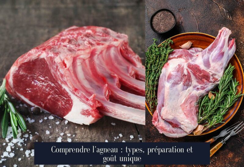 Comprendre l'agneau : types, préparation et goût unique
