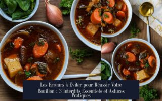 Les Erreurs à Éviter pour Réussir Votre Bouillon : 3 Interdits Essentiels et Astuces Pratiques