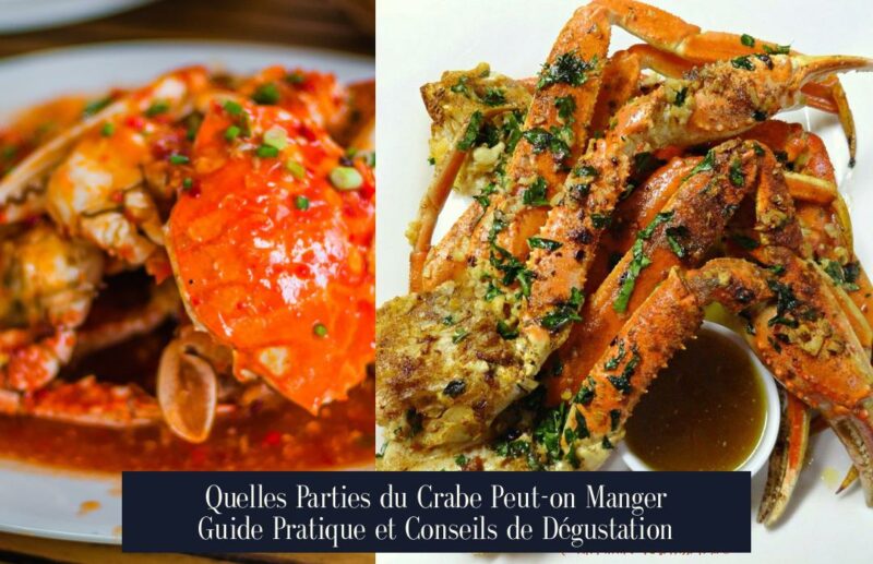 Quelles Parties du Crabe Peut-on Manger Guide Pratique et Conseils de Dégustation