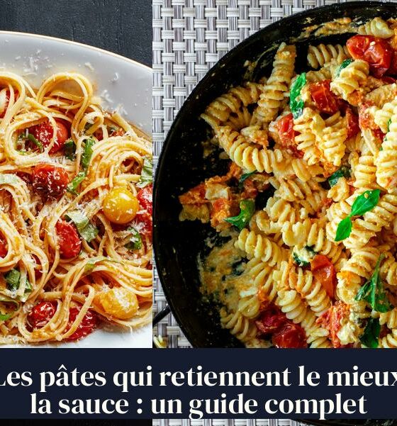 Les pâtes qui retiennent le mieux la sauce : un guide complet