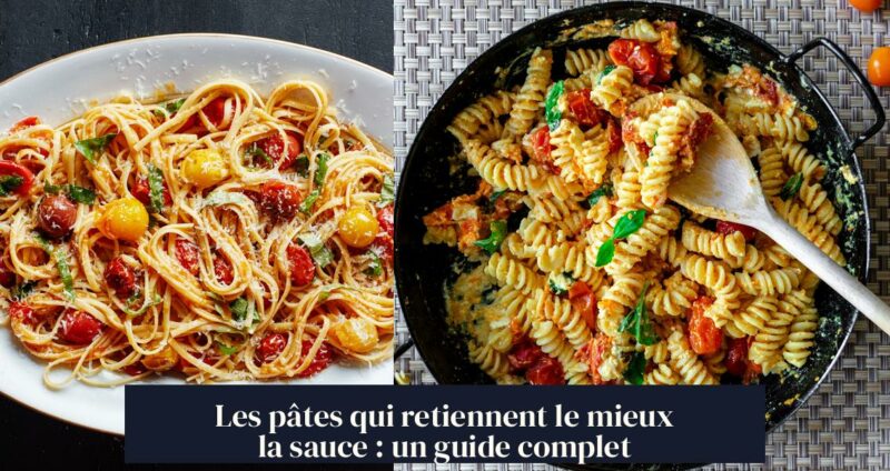Les pâtes qui retiennent le mieux la sauce : un guide complet