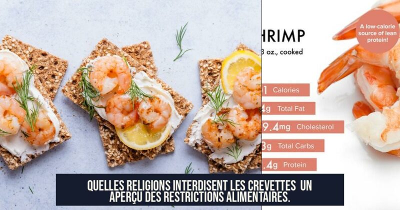 Quelles religions interdisent les crevettes Un aperçu des restrictions alimentaires.