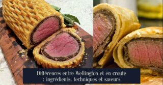 Différences entre Wellington et en croute : ingrédients, techniques et saveurs
