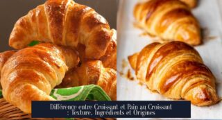 Différence entre Croissant et Pain au Croissant : Texture, Ingrédients et Origines
