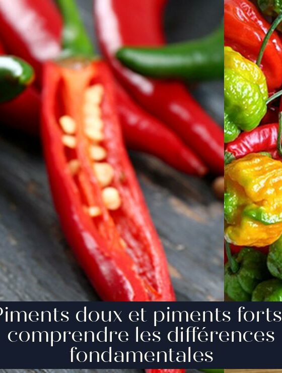 Piments doux et piments forts : comprendre les différences fondamentales