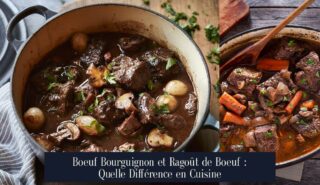 Boeuf Bourguignon et Ragoût de Boeuf : Quelle Différence en Cuisine