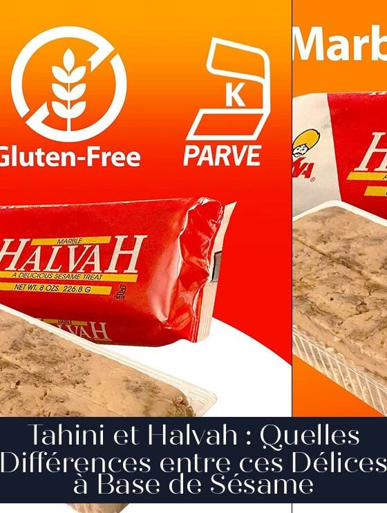Tahini et Halvah : Quelles Différences entre ces Délices à Base de Sésame