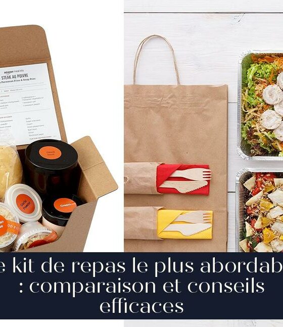 Le kit de repas le plus abordable : comparaison et conseils efficaces