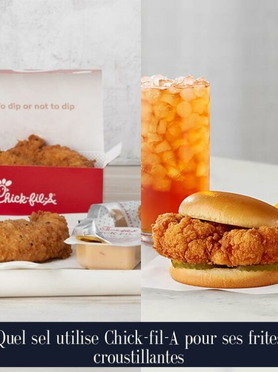 Quel sel utilise Chick-fil-A pour ses frites croustillantes