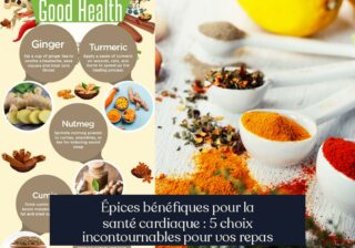 Épices bénéfiques pour la santé cardiaque : 5 choix incontournables pour vos repas