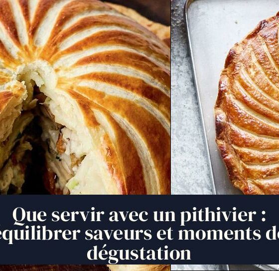 Que servir avec un pithivier : équilibrer saveurs et moments de dégustation