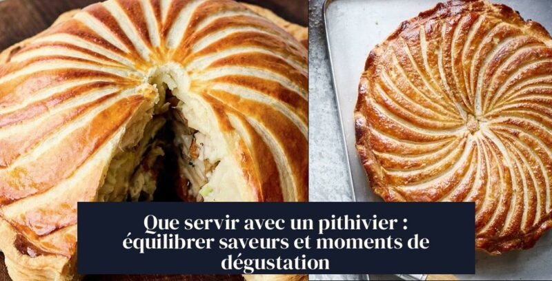 Que servir avec un pithivier : équilibrer saveurs et moments de dégustation