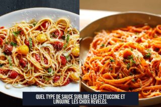 Quel type de sauce sublime les fettuccine et linguine Les choix révélés.