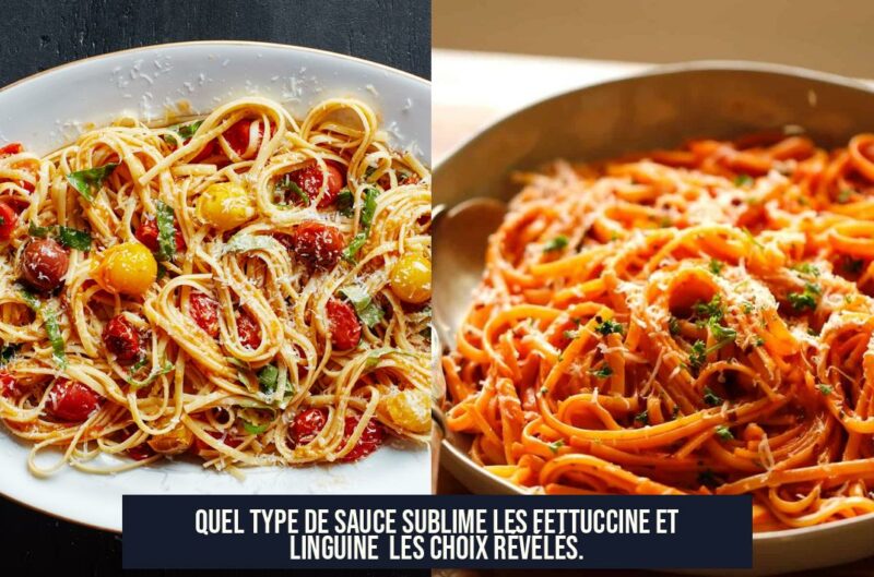 Quel type de sauce sublime les fettuccine et linguine Les choix révélés.