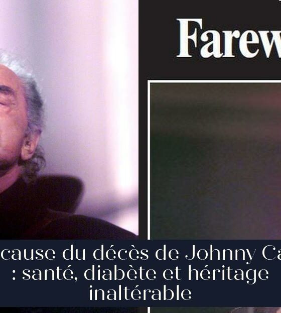 La cause du décès de Johnny Cash : santé, diabète et héritage inaltérable
