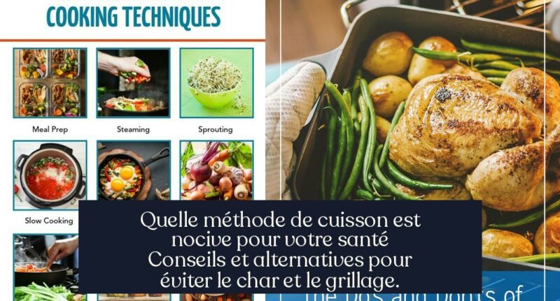 Quelle méthode de cuisson est nocive pour votre santé Conseils et alternatives pour éviter le char et le grillage.