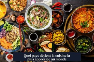 Quel pays détient la cuisine la plus appréciée au monde