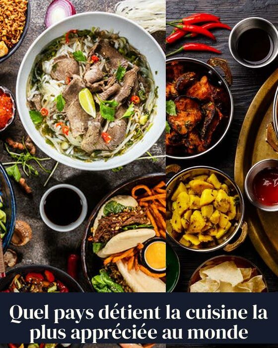 Quel pays détient la cuisine la plus appréciée au monde