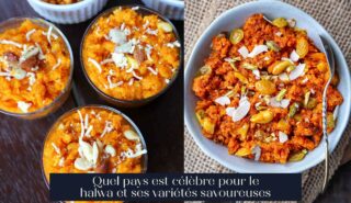 Quel pays est célèbre pour le halwa et ses variétés savoureuses
