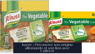 Knorr : Découvrez son origine allemande et son lien avec Unilever