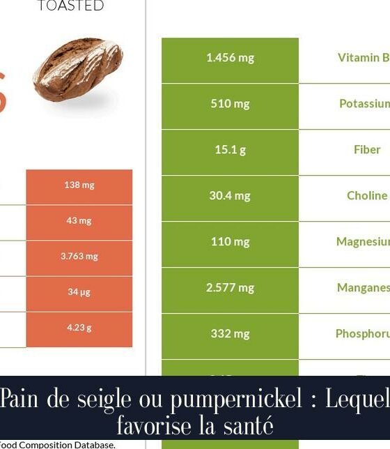 Pain de seigle ou pumpernickel : Lequel favorise la santé