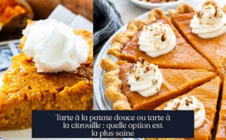 Tarte à la patate douce ou tarte à la citrouille : quelle option est la plus saine
