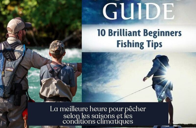 La meilleure heure pour pêcher selon les saisons et les conditions climatiques