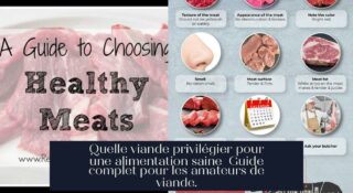 Quelle viande privilégier pour une alimentation saine Guide complet pour les amateurs de viande.