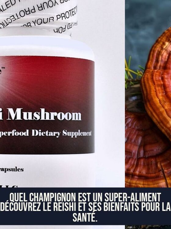 Quel champignon est un super-aliment Découvrez le Reishi et ses bienfaits pour la santé.