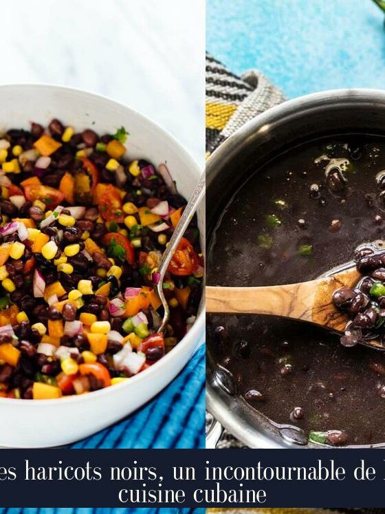 Les haricots noirs, un incontournable de la cuisine cubaine