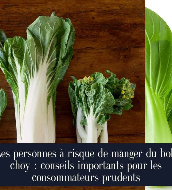 Les personnes à risque de manger du bok choy : conseils importants pour les consommateurs prudents