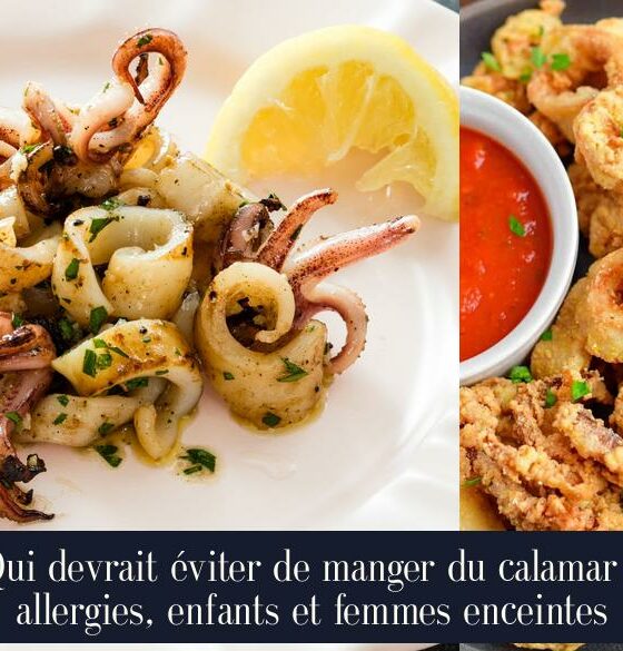 Qui devrait éviter de manger du calamar : allergies, enfants et femmes enceintes