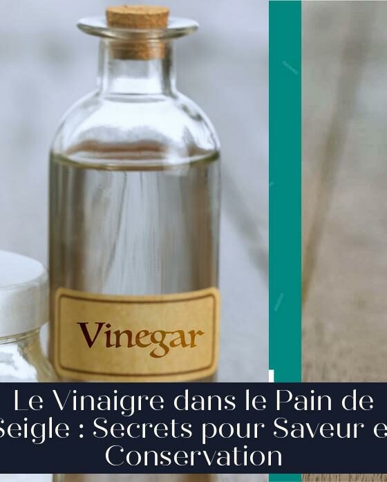 Le Vinaigre dans le Pain de Seigle : Secrets pour Saveur et Conservation