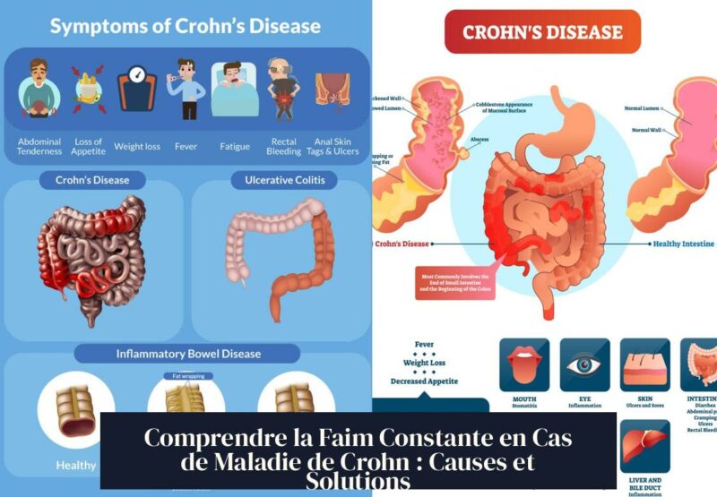 Comprendre la Faim Constante en Cas de Maladie de Crohn : Causes et Solutions