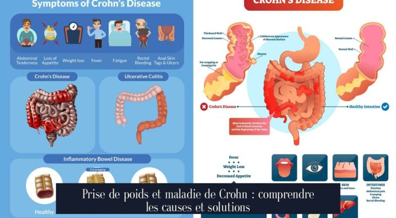 Prise de poids et maladie de Crohn : comprendre les causes et solutions