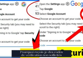 Pourquoi reçois-je des codes de vérification non sollicités