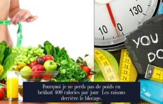 Pourquoi je ne perds pas de poids en brûlant 400 calories par jour Les raisons derrière le blocage.