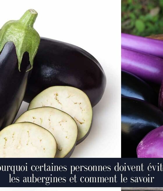 Pourquoi certaines personnes doivent éviter les aubergines et comment le savoir