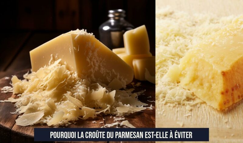 Pourquoi la croûte du Parmesan est-elle à éviter