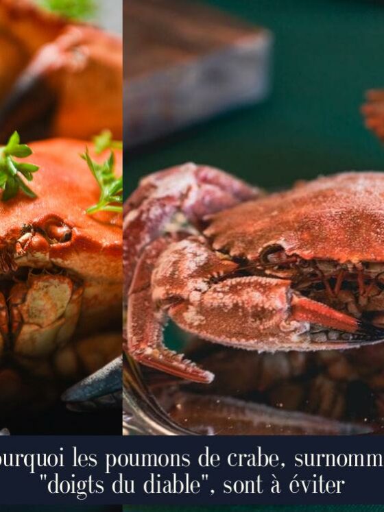 Pourquoi les poumons de crabe, surnommés "doigts du diable", sont à éviter