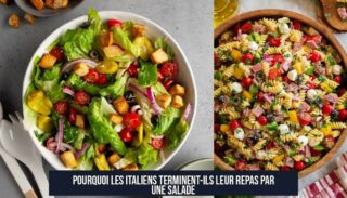 Pourquoi les Italiens terminent-ils leur repas par une salade